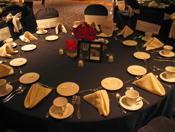 Elegant Table Settings Await Guests - Photo by Black Tie/Tim Schaver